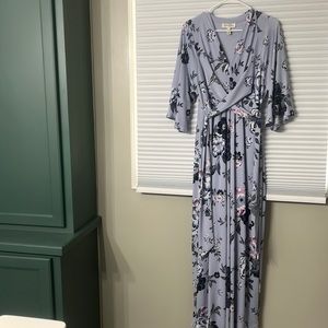 Jessica Simpson Maternity Dress, Lavender Floral.